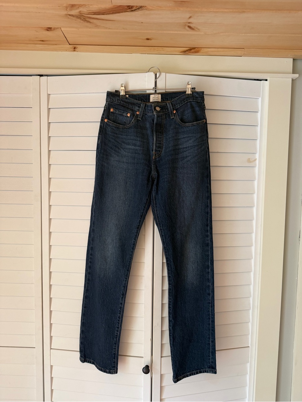 Levi's Dark Blue 501 Original Jeans